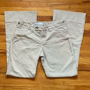 Preppy Y2K Cordory Wide Leg Mid Rise Old Navy Pants